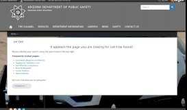 
							         CJIS Online Training Supplement - Arizona Department of Public Safety								  
							    