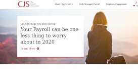 
							         CJS Payroll Ltd - The Payroll Specialists								  
							    