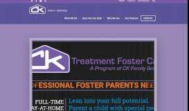 
							         CK Family Services | Adoption | Family Care | Dallas | Fort Worth								  
							    