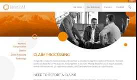 
							         Claim Processing Solutions - Creative Risk Solutions								  
							    