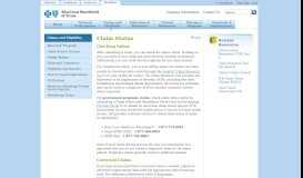 
							         Claim Status - Blue Cross Blue Shield of Texas								  
							    