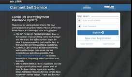 
							         Claimant Self Service Logon - Workforce Development - IN.gov								  
							    