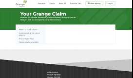 
							         Claims - Grange Insurance								  
							    