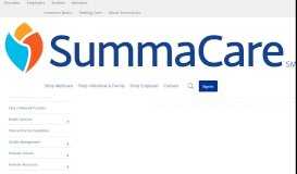 
							         Claims | Provider Resources | Providers | SummaCare								  
							    