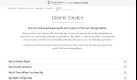 
							         Claims Service - Helping You Succeed - Liberty Mutual Insurance								  
							    
