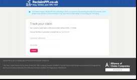 
							         Claims | Track your claim with ReclaimPPI.co.uk								  
							    