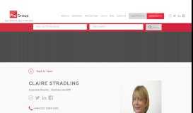 
							         Claire Stradling - Pro-Group								  
							    