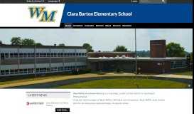 
							         Clara Barton Elementary School: Home								  
							    