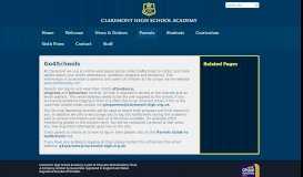 
							         Claremont High School Academy Trust - Go4Schools								  
							    