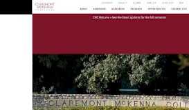 
							         Claremont McKenna College								  
							    
