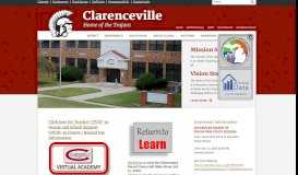 
							         Clarenceville - Home of the Trojans								  
							    