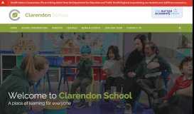 
							         Clarendon School - Home								  
							    