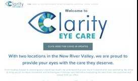 
							         Clarity Eye Care								  
							    