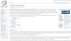 
							         Clark Construction - Wikipedia								  
							    