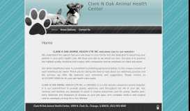 
							         Clark N Oak Animal Health Center								  
							    