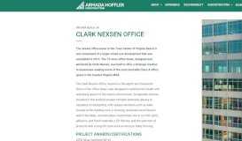 
							         Clark Nexsen Office – Armada Hoffler Construction								  
							    