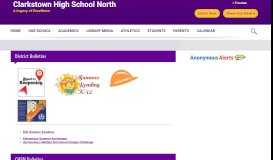 
							         Clarkstown North (NHS) / Homepage - Clarkstown Central School ...								  
							    