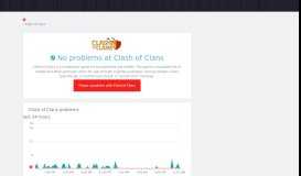 
							         Clash of Clans down? Server error or maintenance break ...								  
							    