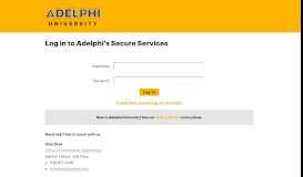 
							         CLASS (Course Listing, Advising, and Student ... - Adelphi University								  
							    
