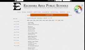 
							         Class of 1968 - Escanaba Area Public Schools								  
							    