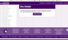 
							         Class Schedule | Academics | Florida SouthWestern State College								  
							    