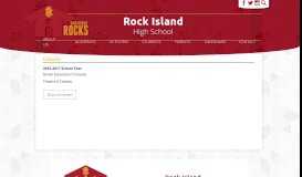 
							         Classes - Rock Island High School								  
							    