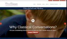 
							         Classical Conversations – Classical Conversations Homeschooling ...								  
							    