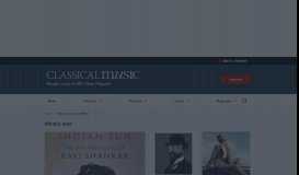 
							         Classical-Music.com | The official website of BBC Music Magazine								  
							    