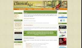 
							         Classical Net - Classical Music Information & Reviews								  
							    