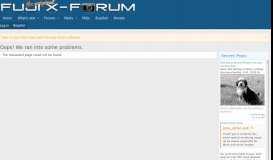 
							         Classifieds | Fuji X Forum								  
							    