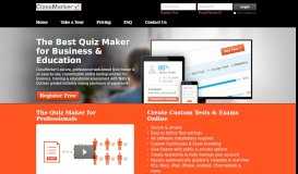 
							         ClassMarker: Online Testing Free Quiz Maker Create the Best quizzes								  
							    