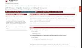 
							         Classroom or Intranet Resources - LibGuides at Morningside ...								  
							    