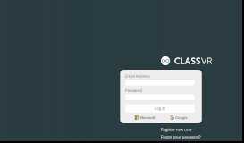 
							         ClassVR Portal								  
							    