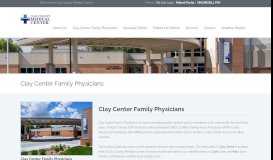 
							         Clay Center Family Physicians - Clay County Medical Center								  
							    