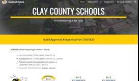 
							         Clay County Schools								  
							    