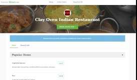 
							         Clay Oven Indian Restaurant - 385 W Portal Ave San Francisco CA ...								  
							    