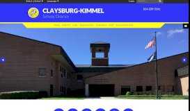 
							         Claysburg-Kimmel School District: Home								  
							    