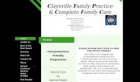 
							         Claysville Family Practice								  
							    