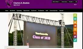 
							         Clayton A. Bouton High School / Homepage - Voorheesville Central ...								  
							    