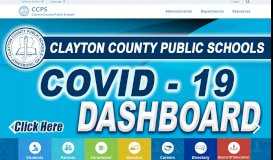
							         Clayton County Public Schools - CCPS								  
							    