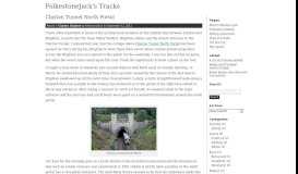 
							         Clayton Tunnel North Portal | FolkestoneJack's Tracks								  
							    