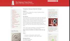 
							         Clayton Tunnel North Portal | The Regency Town House								  
							    