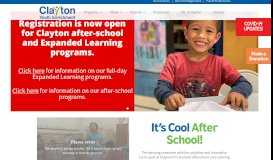 
							         Clayton Youth Enrichment » Before & After School Child Care in Fort ...								  
							    