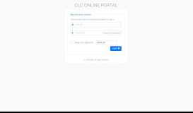 
							         CLC Online Portal								  
							    