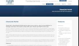 
							         CleanLink Portal Cloud Based Business Document Storage ...								  
							    