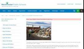 
							         Clear Lake Middle School Demolition Underway - Westminster Public ...								  
							    