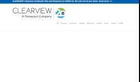 
							         Clearview – a Panasonic company								  
							    