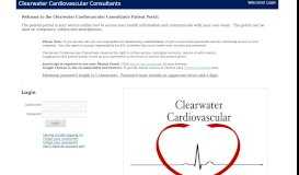 
							         Clearwater Cardiovascular Consultants								  
							    