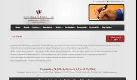 
							         Clearwater, FL CPA Firm | Our Firm Page | Bollenback and Forret PA ...								  
							    