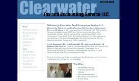 
							         Clearwater Tax & Accounting Service, LLC								  
							    